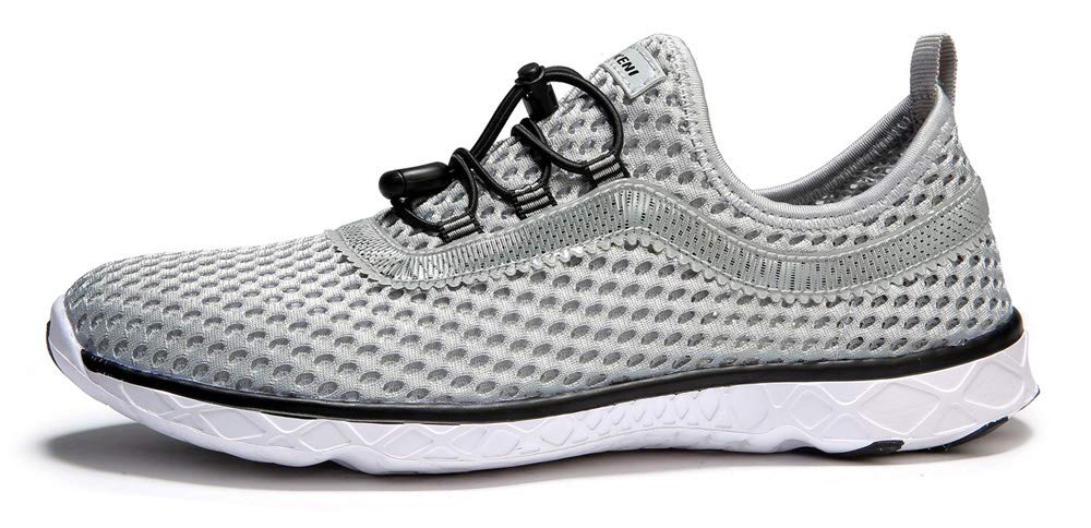 SUOKENI Women's Quick Dry Slip On Water Shoes - Lightweight Aqua Socks for Beach, Pool, Surfing & Water Sports | Barefoot Swim Shoes for Women