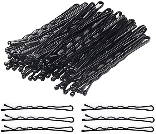 JAGMOOLYA 18-Pack Metal Bobby Pins for Women & Girls - Hair Styling Pins for Buns, Updos & Everyday Hairstyles - Secure & Stylish Hair Accessories for Work, Parties & Special Occasions