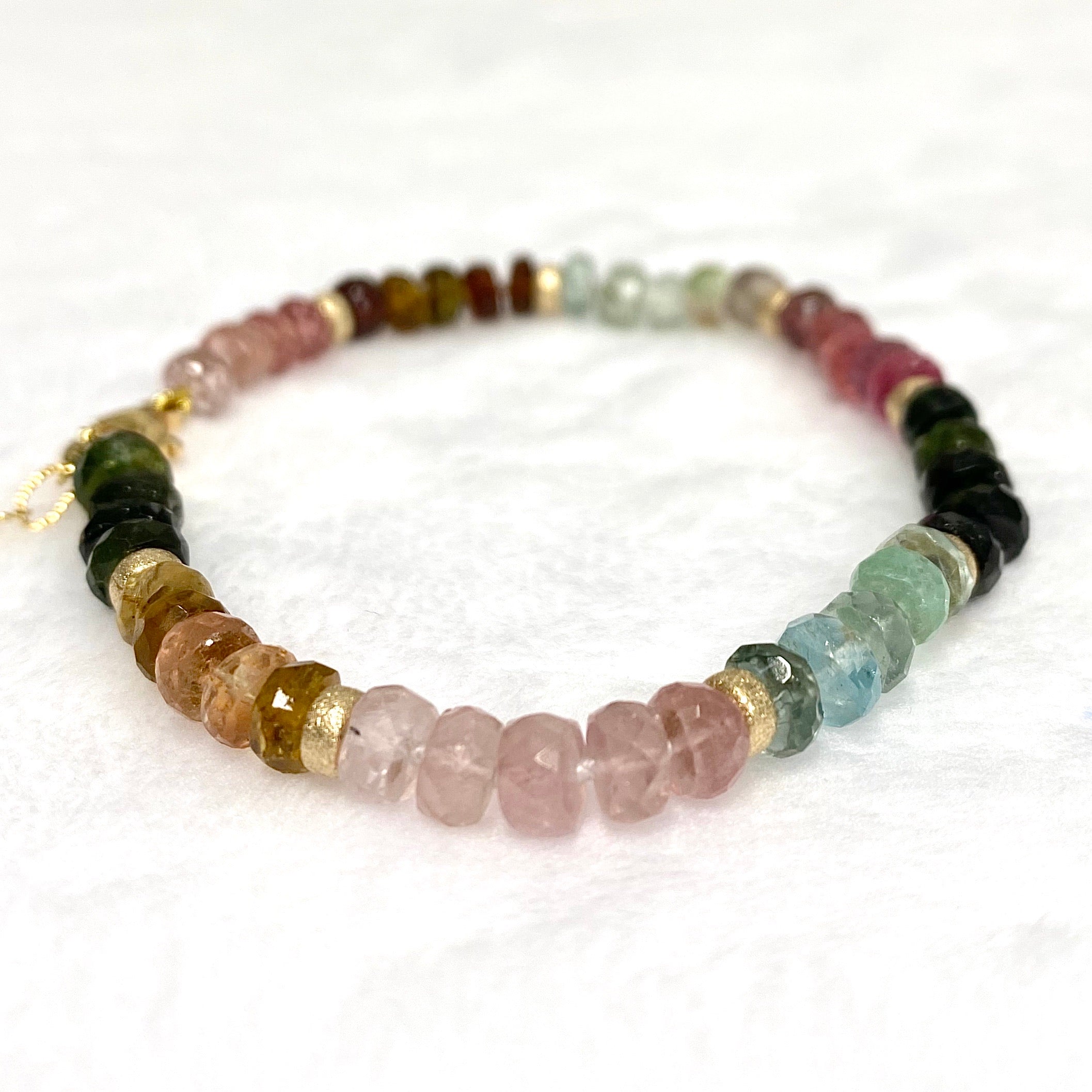 ARIA Tourmaline Bracelet (B531) - Elegant Healing Crystal Jewelry for Women, Perfect for Gifts, Meditation & Energy Balancing
