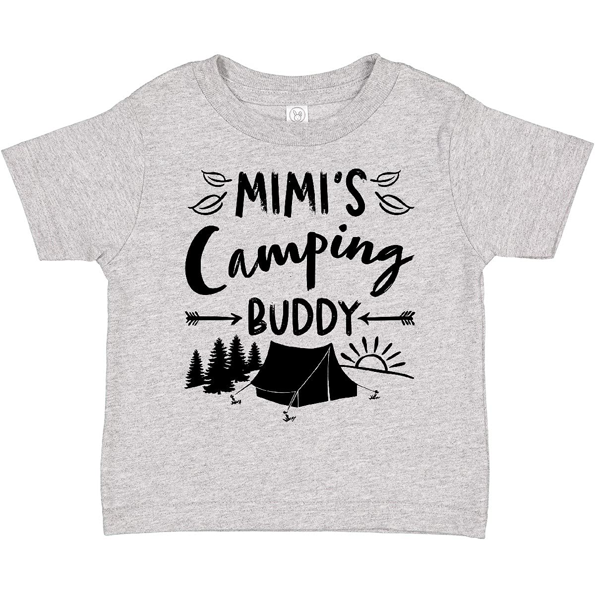 Inktastic Mimi's Camping Buddy Toddler T-Shirt - Cute Camping Graphic Tee for Kids - Perfect for Outdoor Adventures & Family Trips