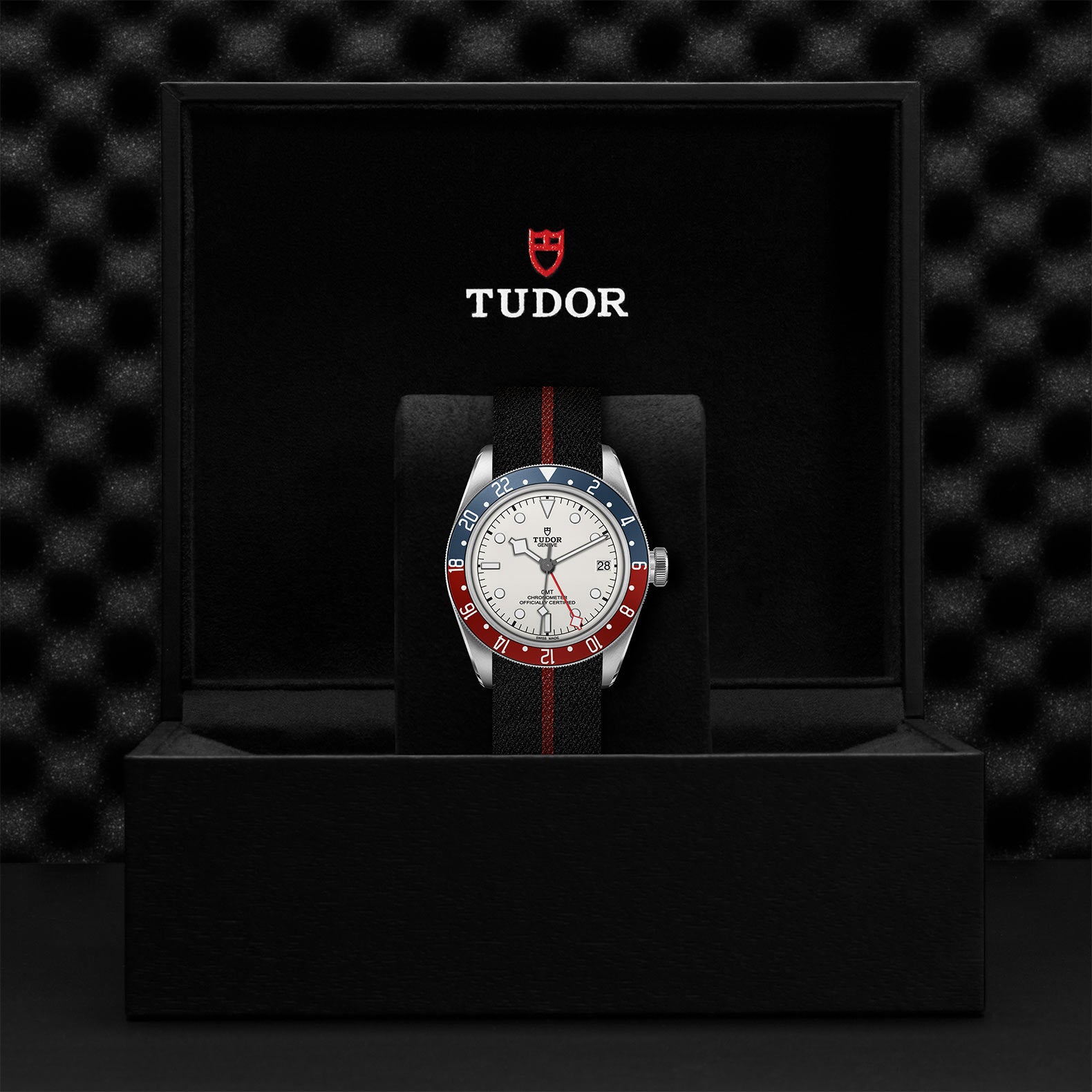 Tudor Black Bay GMT M79830RB-0012 Automatic Watch - Luxury Swiss Timepiece for Men, Travel & Business