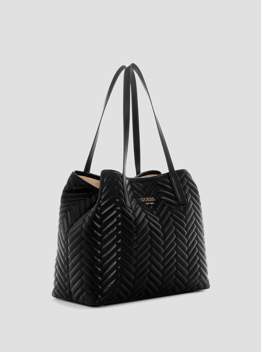 Stylish Black Vikky 2 Tote Bag for Women - Spacious & Durable Handbag for Work, Travel & Shopping - Fashionable Shoulder Bag with Multiple Pockets