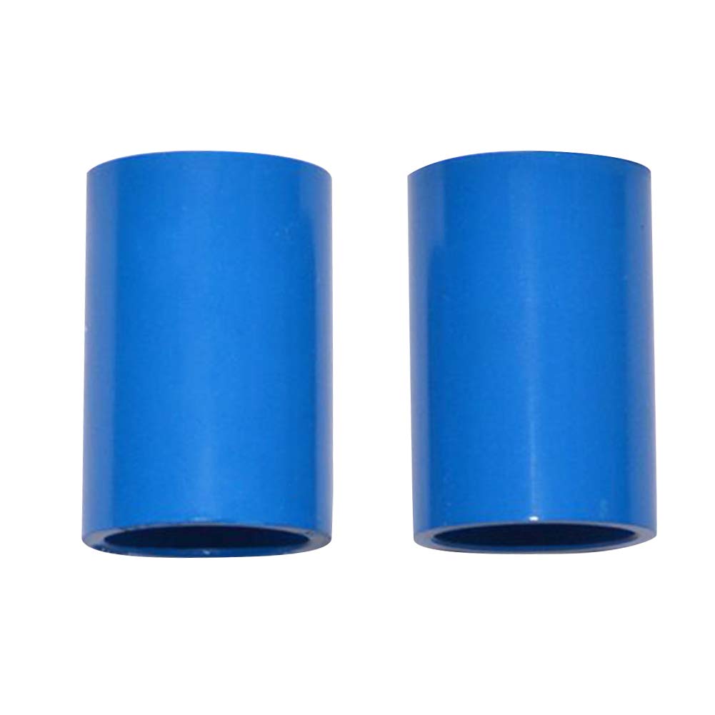 High-Quality PVC Blue Water Pipe Coupling Adapter - 20-250mm Plastic Straight-Through Connector for Water Supply Systems | Perfect for Plumbing, Irrigation, and DIY Home Improvement Projects
