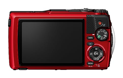OM SYSTEM Tough TG-7 Waterproof Digital Camera 16MP 4K Video - Perfect for Underwater Photography, Hiking & Outdoor Adventures