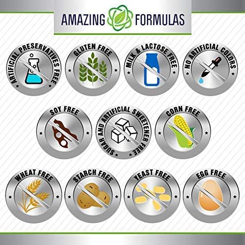 Amazing Formulas L-Glutamine 1000mg Tablets - Premium Amino Acid Supplement for Men & Women | Non-GMO, Gluten Free, Made in USA | Supports Muscle Recovery, Gut Health & Immune System (1 Pack, 120 Count) - Ideal for Athletes, Fitness Enthusiasts & Wellness Seekers