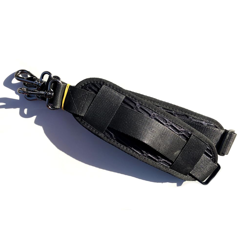 Premium 4/4 Full Size Carbon Fiber Violin Case - High Strength Hard Shell with Durable Handles, Backpack Straps & Music Sheet Pocket (Black, Buckle Lock) - Perfect for Professional Musicians, Travel & Music Lessons