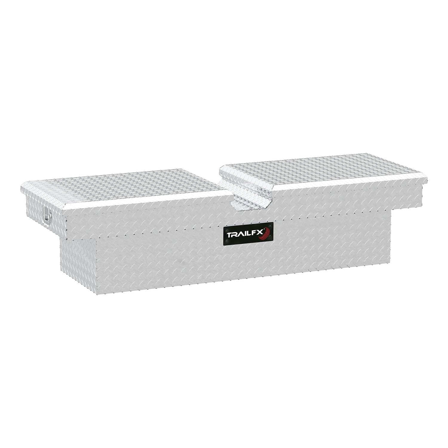 TRAILFX 60-Inch Gull Wing Crossover Toolbox for Pickup Trucks - Heavy Duty Aluminum Storage Box for Camping, Hunting & Off-Road Gear Organization