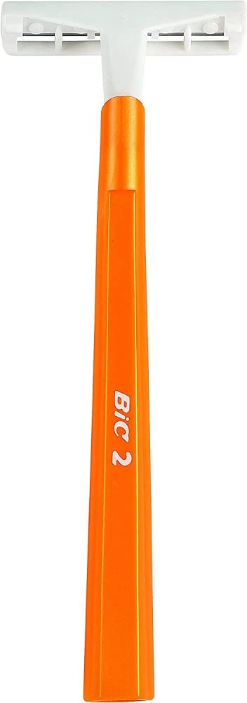 BIC 2 Disposable Razors 10-Pack - Smooth Shaving for Men & Women - Perfect for Travel, Gym & Everyday Use