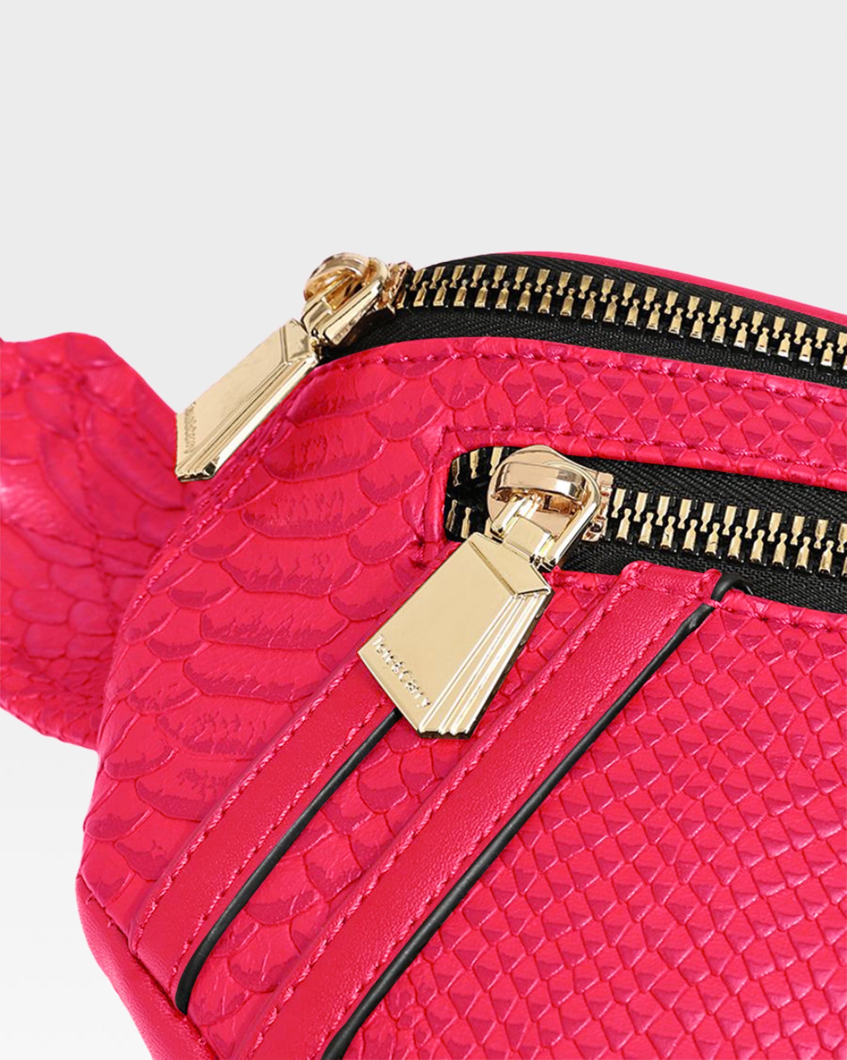 Apollo 1 Fanny Pack Waist Bag - Waterproof & Lightweight for Hiking, Running, Travel | Neon Pink Crossbody Bum Bag for Women & Men | Perfect for Outdoor Adventures, Concerts & Daily Use