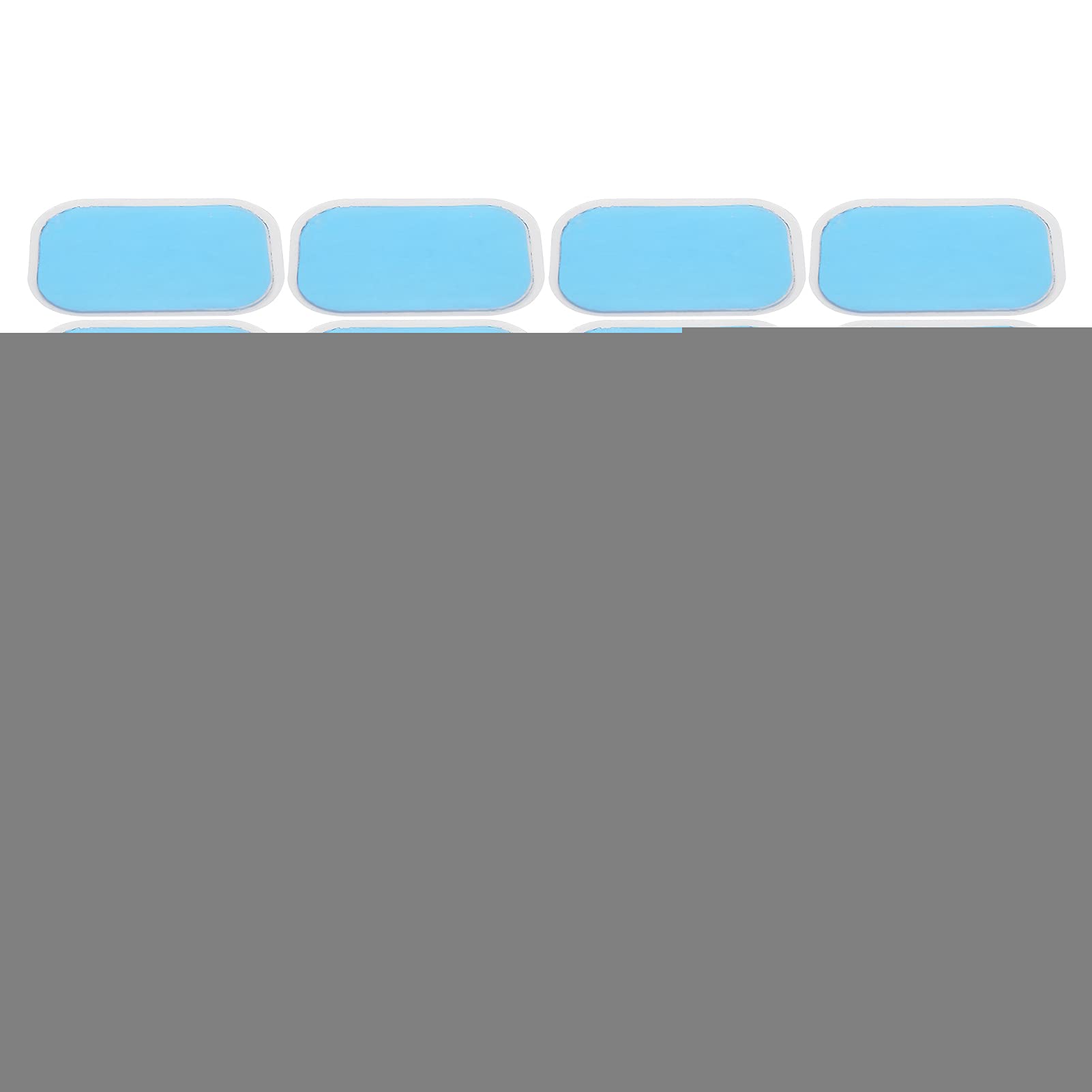 ABS Gel Pads - 20pcs/10 Packs Replacement Gel for Waist Trimmer Belt | AB Trainer Accessories | Perfect for Home Gym Workouts & Core Training