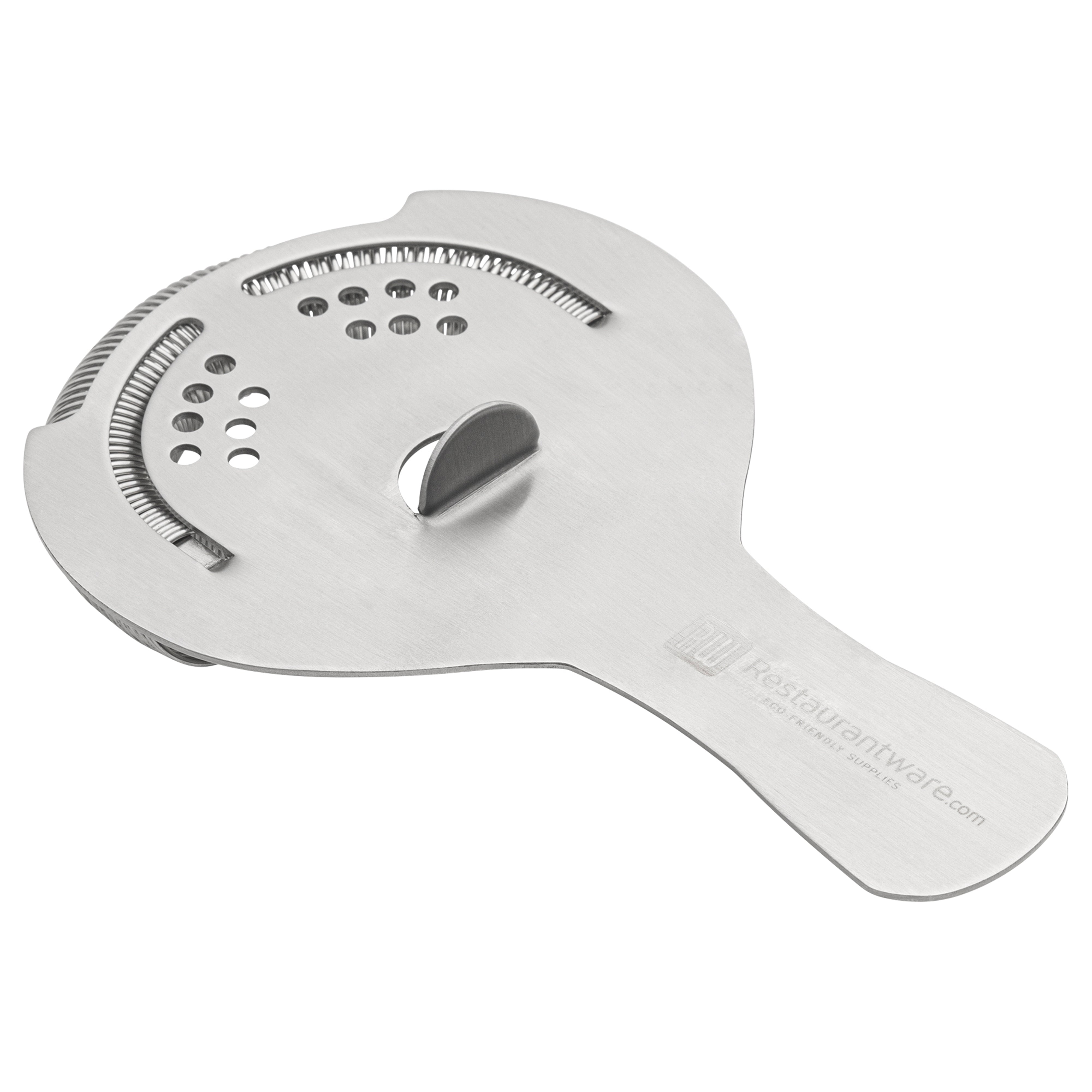 Premium Bar Lux Stainless Steel Hawthorne Cocktail Strainer - 6-Piece Set (1 Count Box) - Perfect for Mixing Cocktails, Bartending & Home Bar Essentials