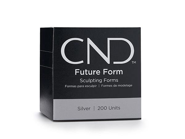 CND Future Forms Nail Forms 200 Count - Professional Nail Extension Kit for Acrylic & Gel Nails, Salon & Home Manicure Use
