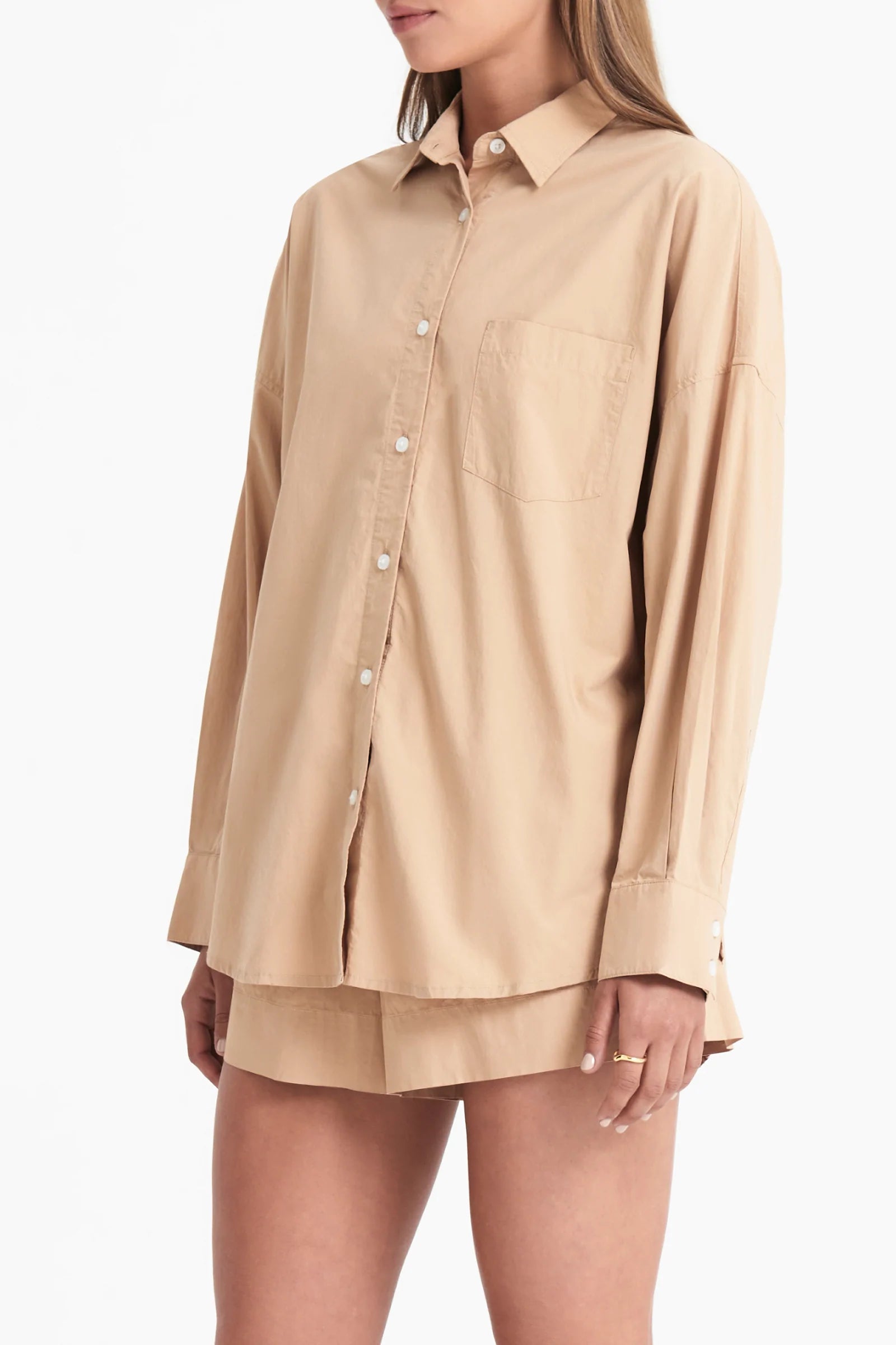 Premium Cruz Poplin Shirt - 100% Flax Linen Button Down Shirt for Men | Breathable & Comfortable Summer Casual Wear | Perfect for Beach Outings, Office & Weekend Getaways