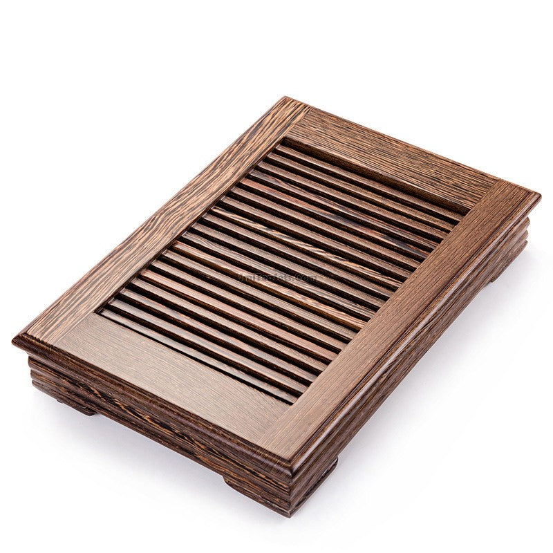Premium Panga Panga Wood Gongfu Tea Tray - Handcrafted Chinese Tea Ceremony Tableware - Perfect for Home Tea Brewing, Office Relaxation & Zen Meditation Spaces