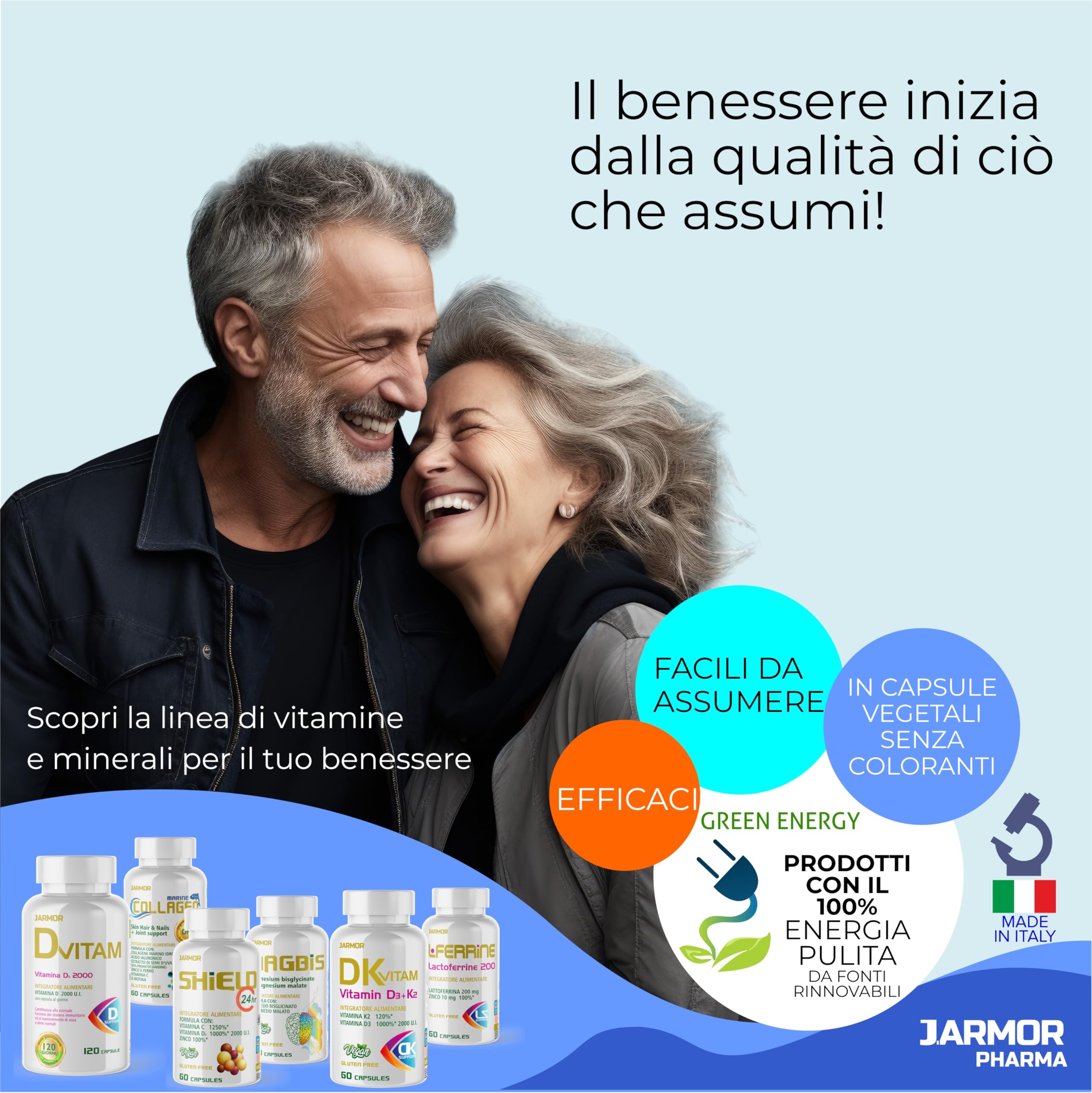 Marine Collagen with Hyaluronic Acid 90 Capsules - Hydrolized Collagen Supplement for Skin Beauty, Wrinkles, Hair Health - High Absorption Collagen Peptides J.Armor - Perfect for Anti-Aging & Daily Beauty Routine