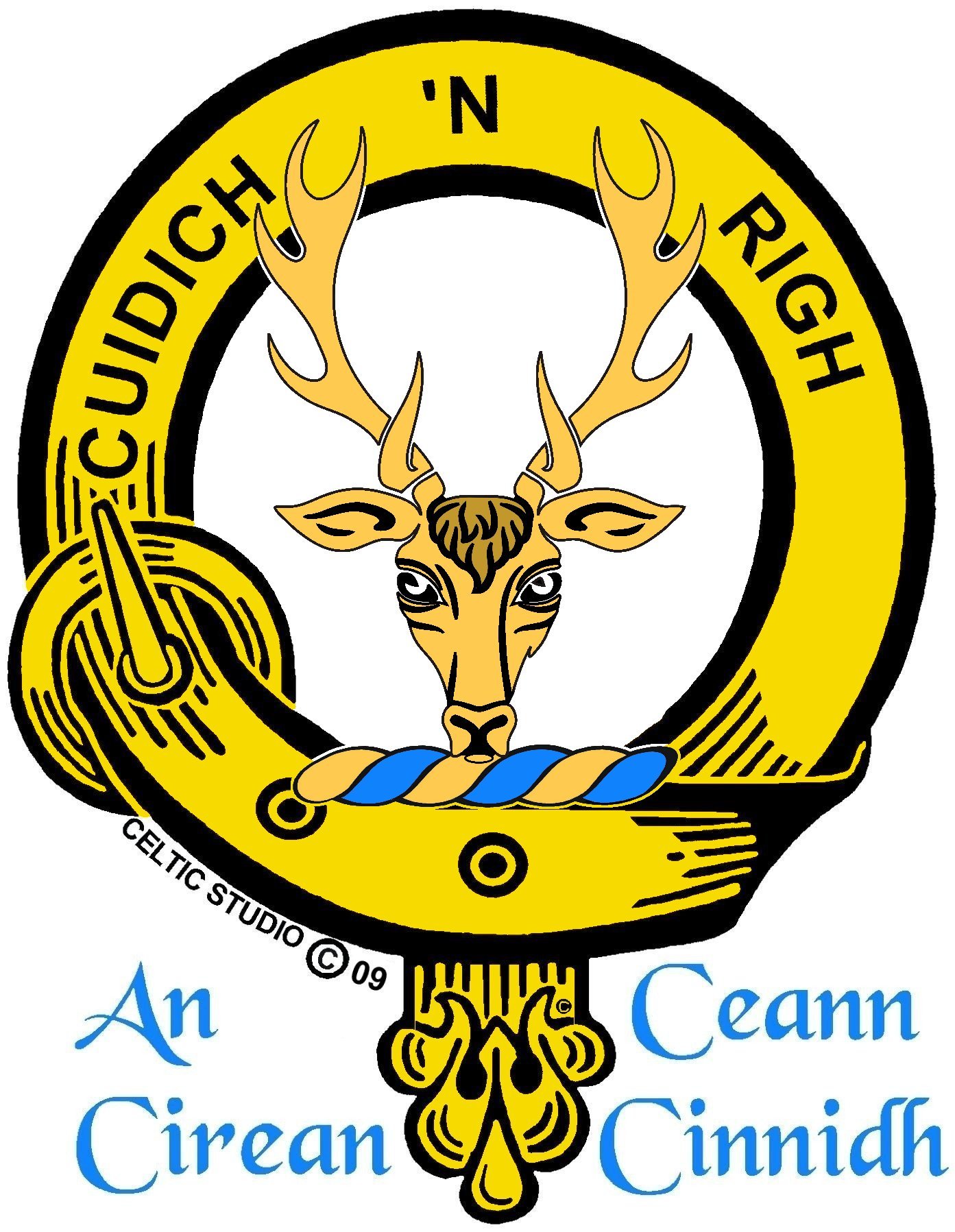 MacKenzie Scottish Clan Crest Badge Sporran - Authentic Seaforth Tartan Design for Highland Dress, Bagpipe Bands & Celtic Events