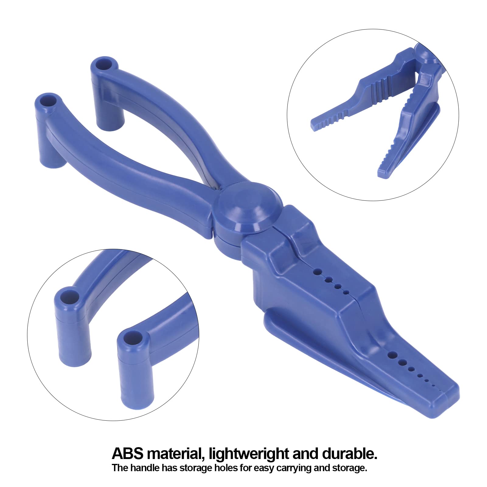 Blue Finger Joint Pliers - Nail Hold & Protective Tool for Hammering & Positioning Nails & Screws | Perfect for Carpentry, Woodworking & DIY Home Projects