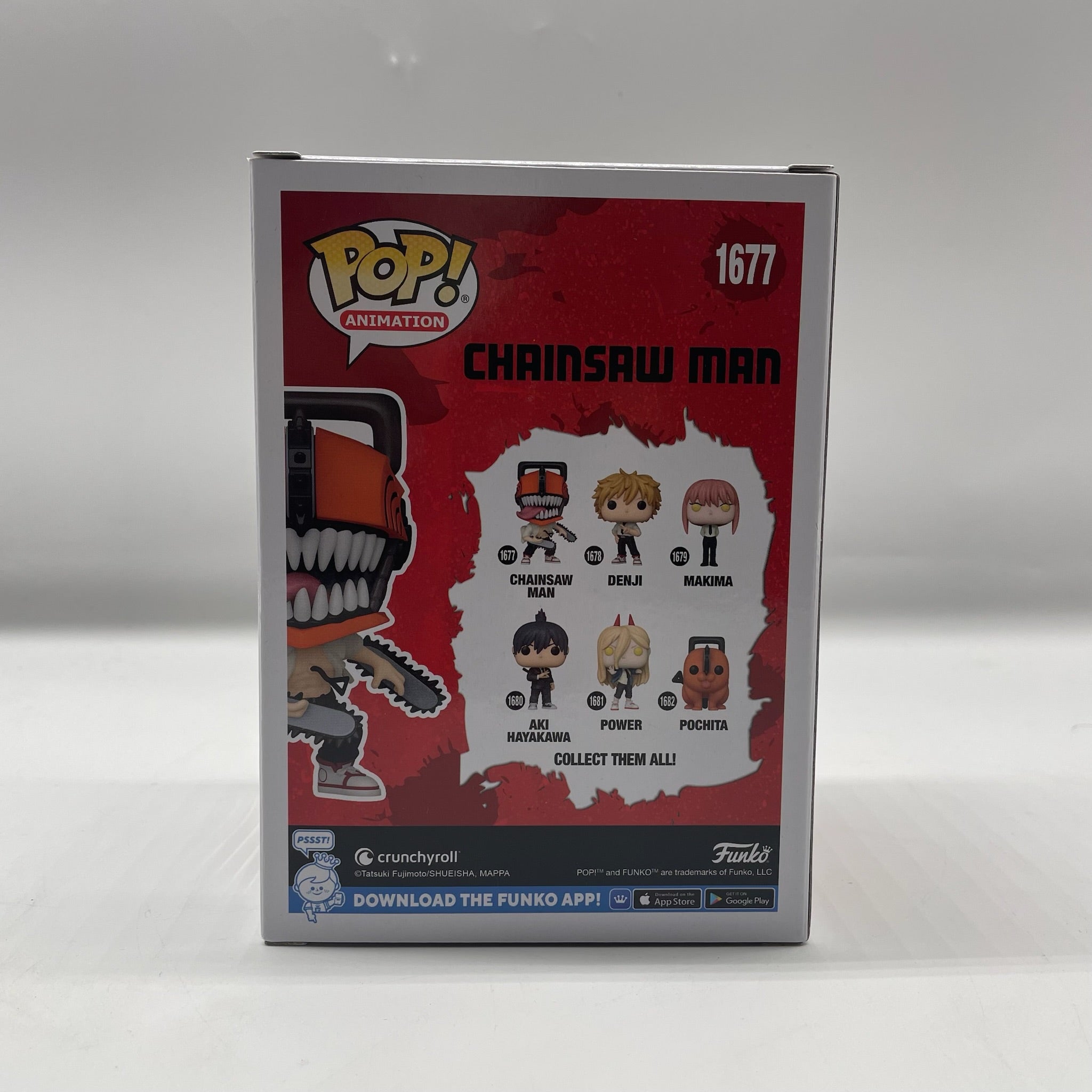 Chainsaw Man #1677 Funko Pop Vinyl Figure - Anime Collectible Action Figure - Perfect for Manga Fans, Gift for Anime Lovers & Home Decor