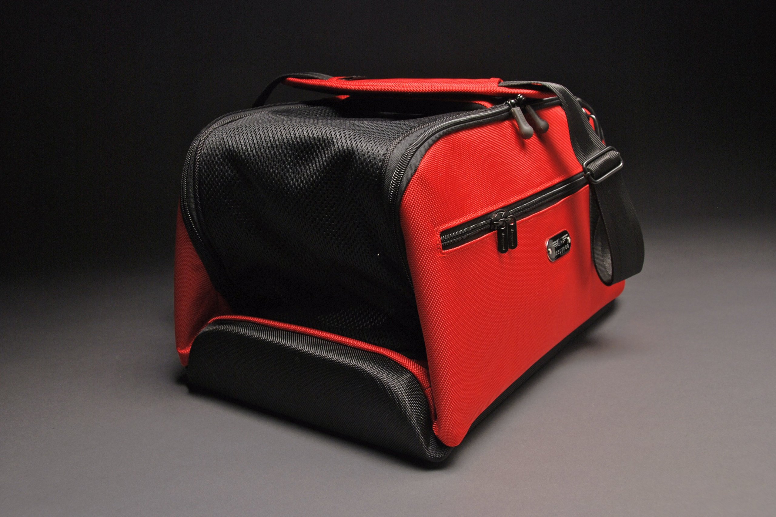 Sleepypod Air In-Cabin Approved Pet Carrier for Dogs & Cats - Lightweight & Durable Strawberry Red Travel Carrier for Airplane, Car & Outdoor Adventures