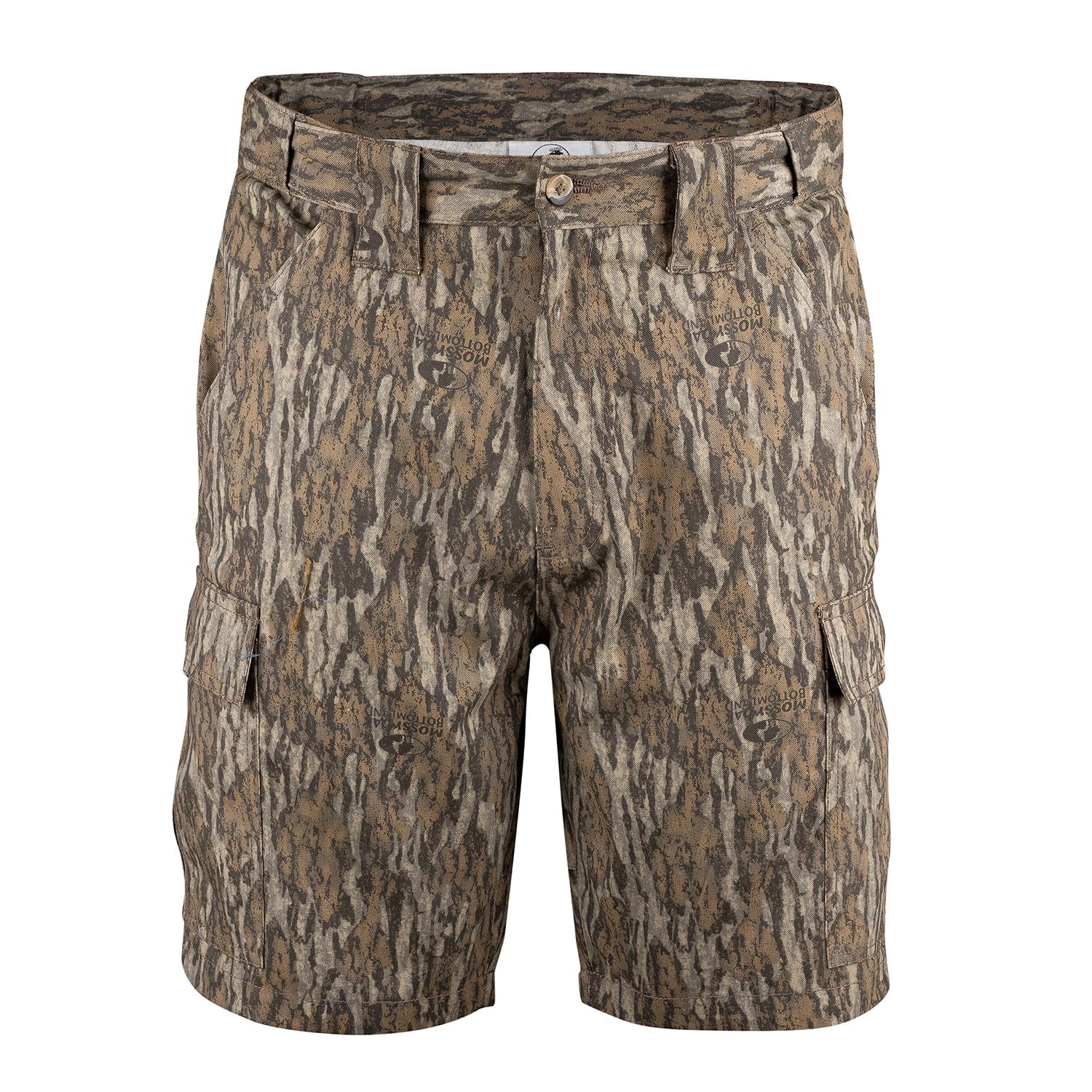 Men's Camo Cargo Shorts - Durable Military Tactical Shorts with Mossy Oak Camouflage Print - Perfect for Hiking, Camping & Outdoor Adventures