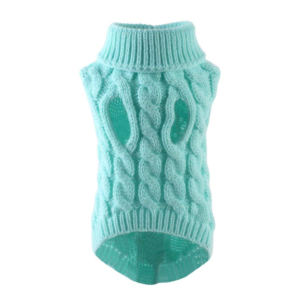 Breathable Warm Knitted Dog Sweater for Winter - Cozy & Non-Deformed Pet Apparel - Perfect for Outdoor Walks & Indoor Comfort