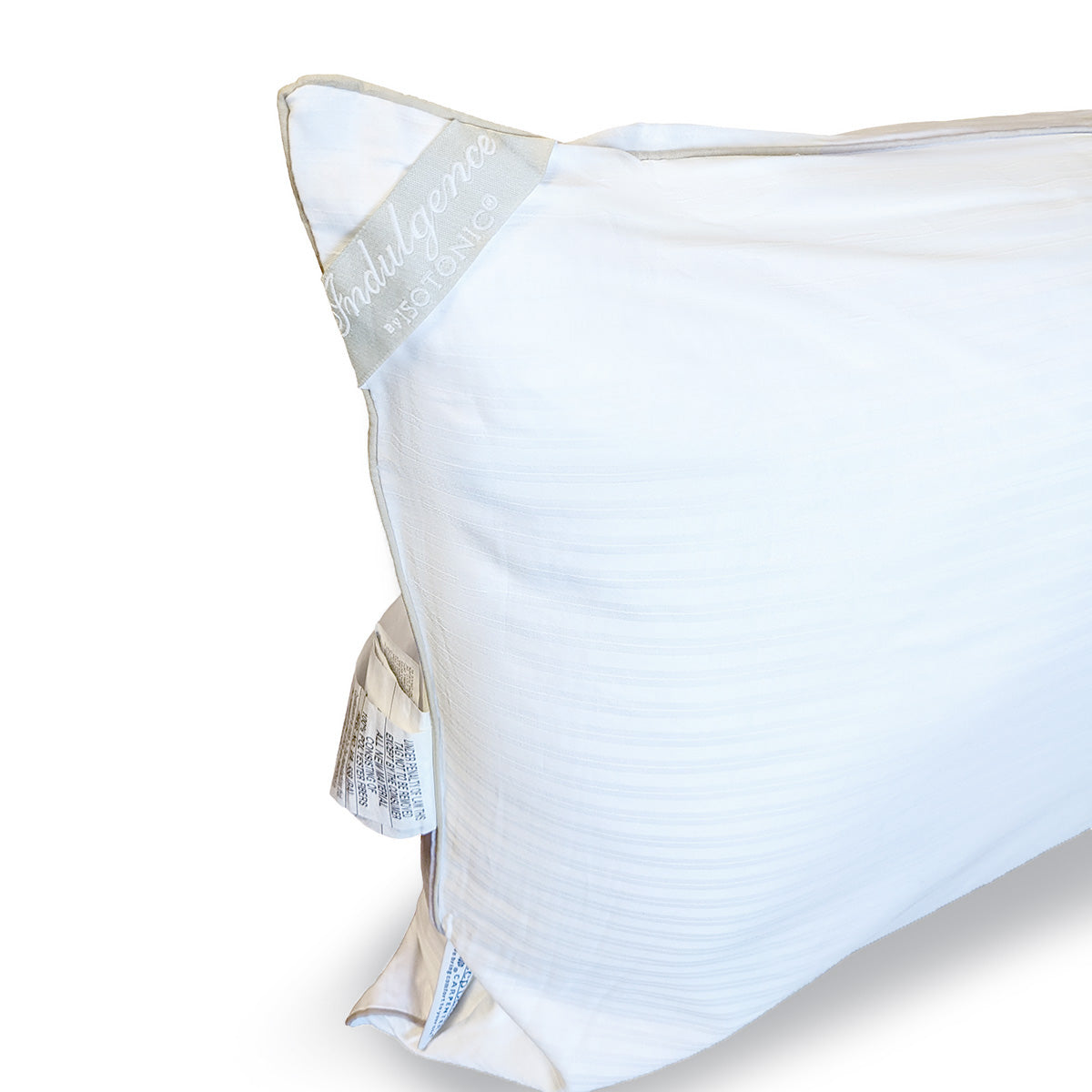 Indulgence® Synthetic Down Pillow - Hypoallergenic & Supportive for Side, Back & Stomach Sleepers - Perfect for Home, Travel & Hotel Use