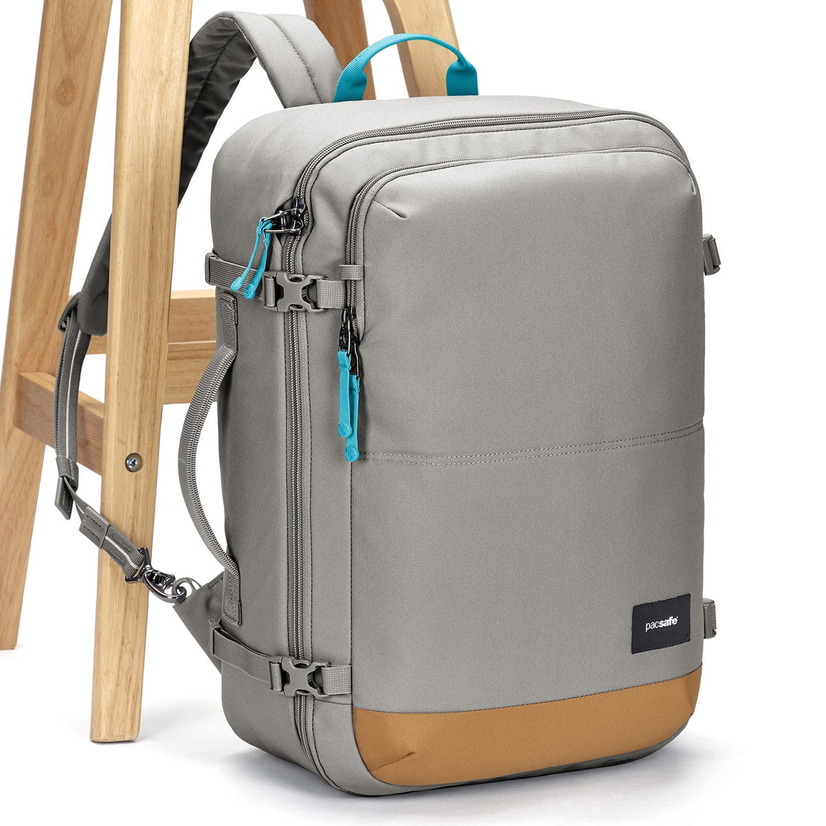 Pacsafe GO Anti-Theft 34L Travel Backpack - Secure Carry-On Backpack for Airplane, Commuting & Urban Exploration