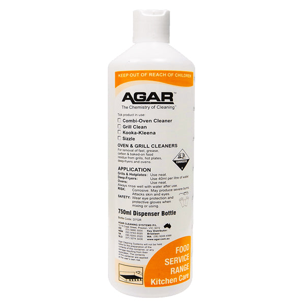 Professional Agar Combi Oven Cleaner - Heavy Duty Commercial Kitchen Appliance Degreaser | Perfect for Restaurants, Bakeries & Food Trucks