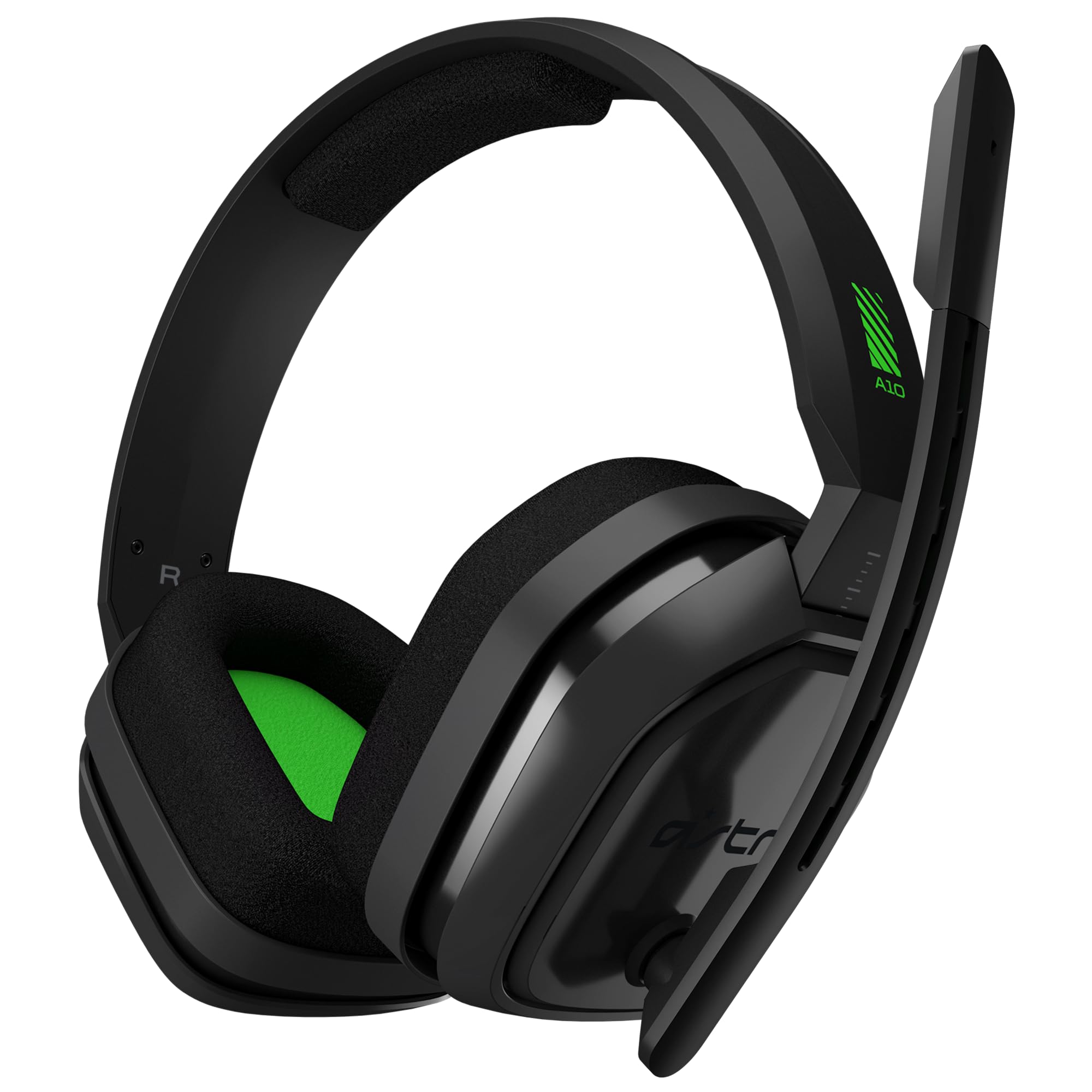 ASTRO Gaming A10 Wired Gaming Headset with MixAmp M60 - Green & Black - Compatible with Xbox One, PS4, PC - Perfect for FPS, Streaming & Competitive Gaming