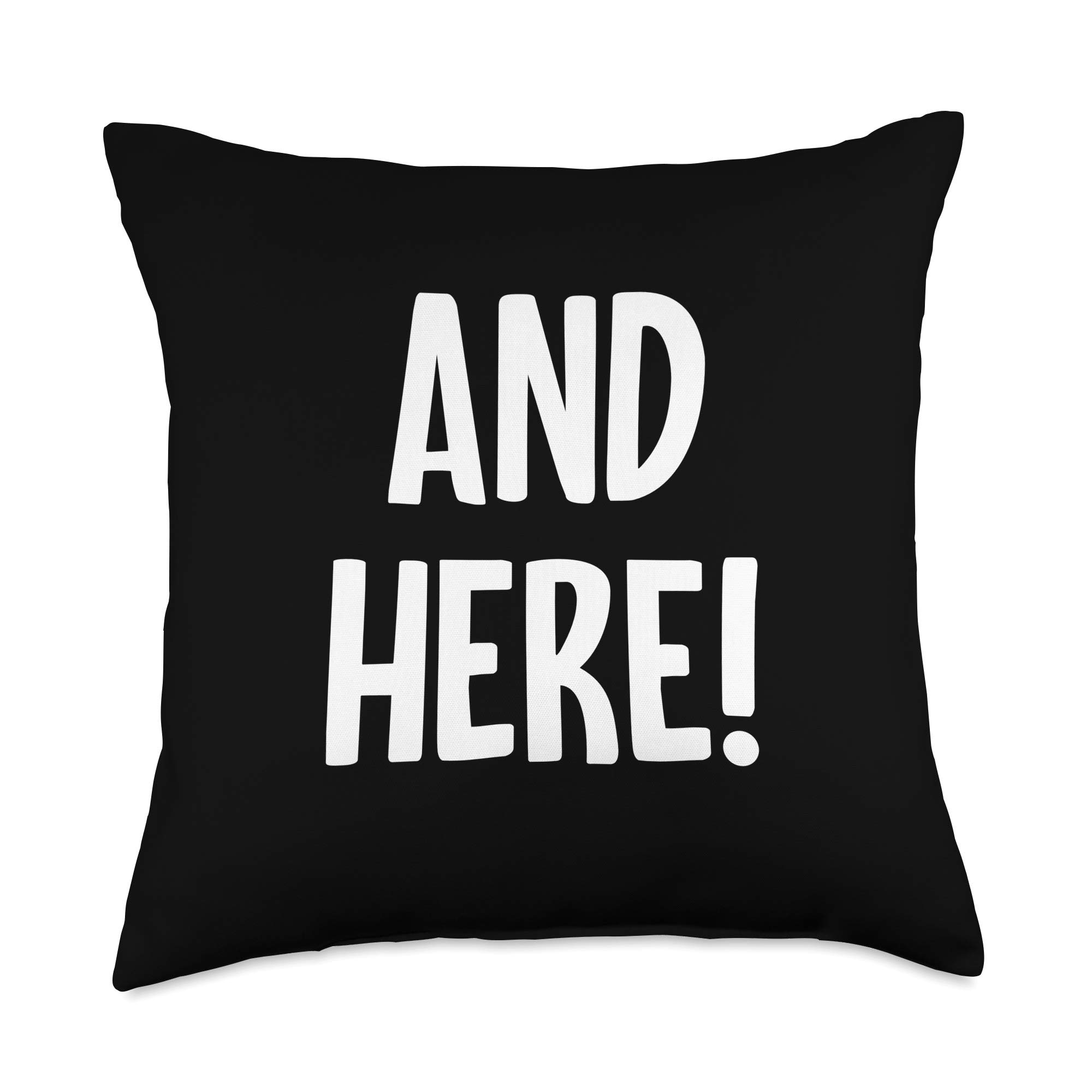 Funny 'We Had Sex Here' Throw Pillow for Couch - Humorous Home Decor for Couples & Adult Gifts - Perfect for Anniversary, Bachelor Party & Bedroom Decor