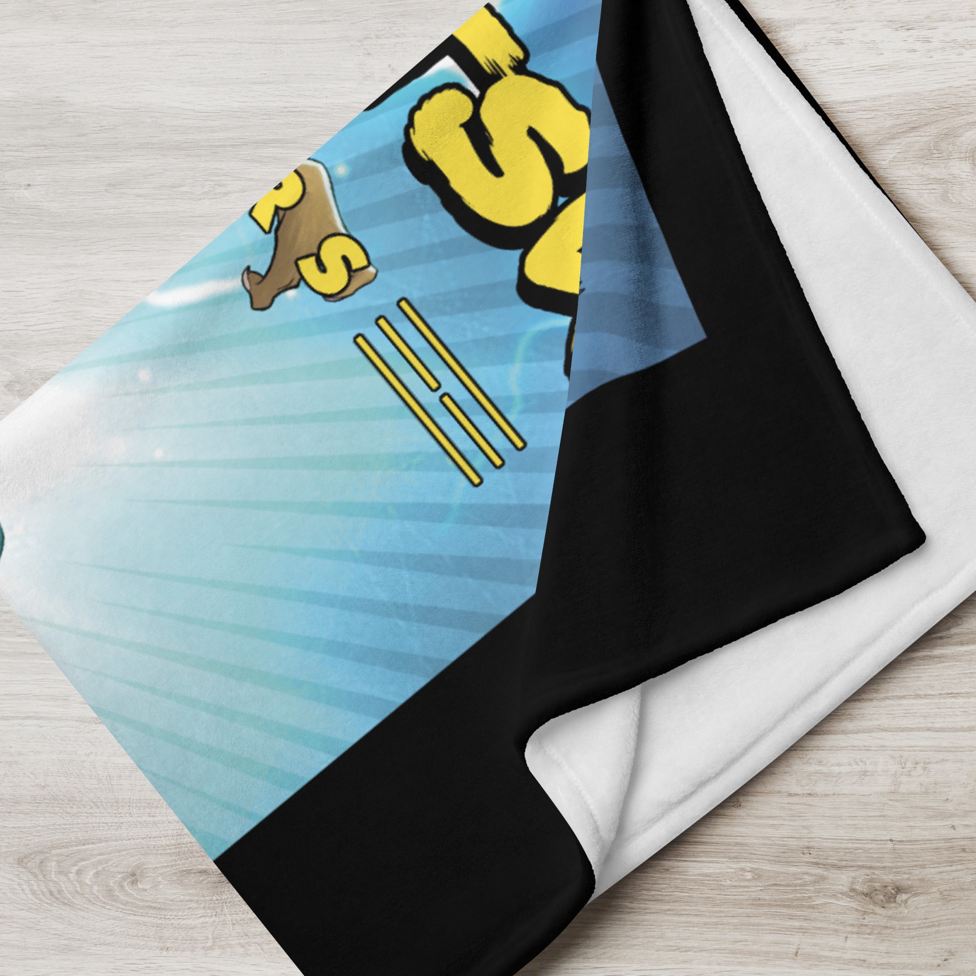 Zoo Jitsu Fighters #2 Cover B King Throw Blanket - Soft Flannel Blanket for Anime Fans, Gaming Room Decor, and Cozy Movie Nights