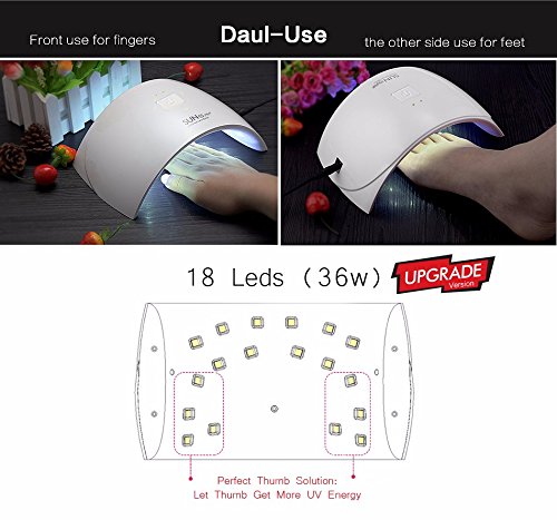 GirlyDream 6 Color Gel Nail Polish Set with Base & Top Coat - 36W Fast Curing LED Nail Lamp - Complete Starter Manicure Kit for Home & Salon Nail Art (#014) - Perfect for DIY Nails, Professional Salons & Gift Giving