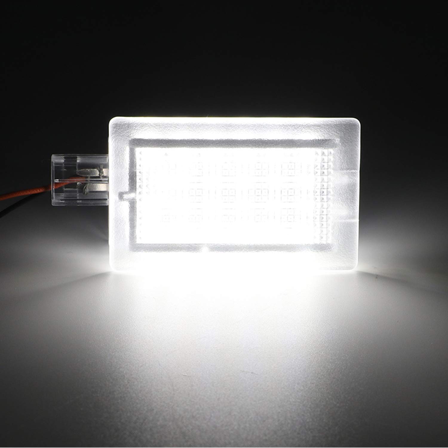 NSLUMO LED Door Courtesy Light & Trunk Lamp for Dodge Charger Challenger Dart Chrysler 200 300 - Xenon White 6000K LED Interior Lighting - Perfect for Footwell, Luggage Compartment & Nighttime Visibility
