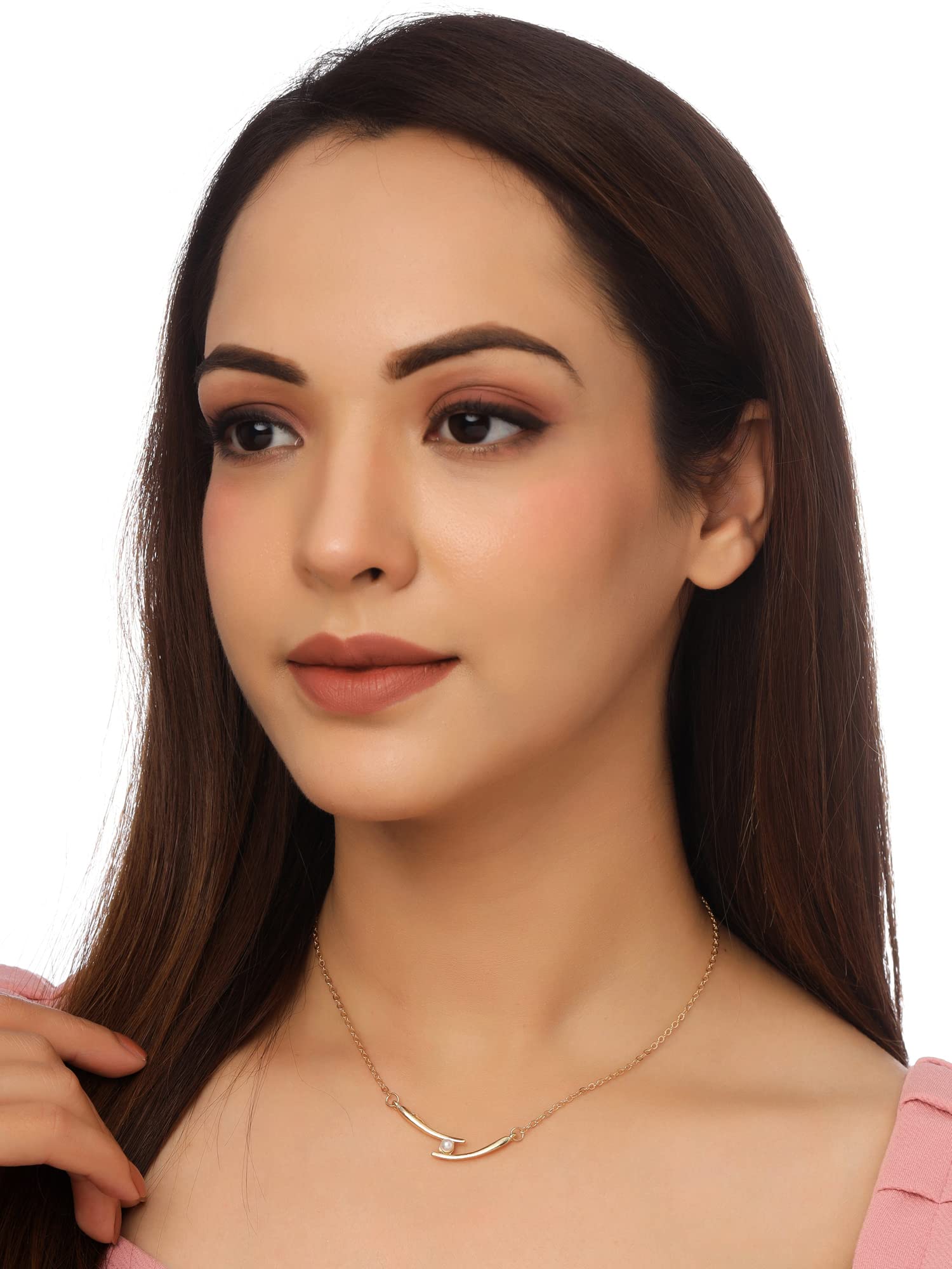 Elegant Yellow Chime Necklace for Women & Girls - 18K Gold Plated Pendant Charm Chain | Perfect Birthday Gift, Anniversary Present, Valentine's Day Jewelry | Ideal for Date Nights, Parties & Special Occasions