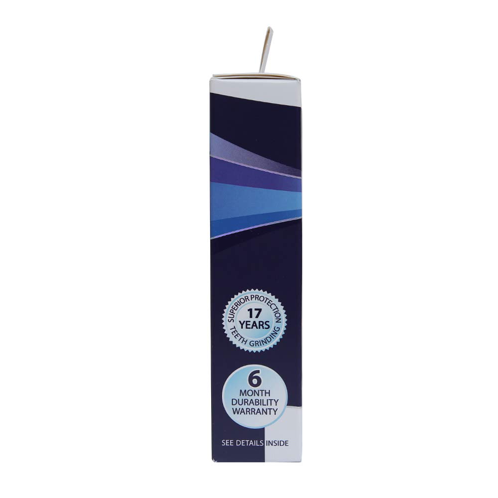 SleepRight Dura-Comfort Dental Guard - Super Strong No-Boil Mouth Guard for Teeth Grinding & Clenching - Mint Flavor for Fresh Breath - Perfect for Nighttime Use & Sports Protection