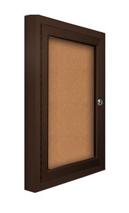 Enclosed Indoor Menu Cases 8.5 x 14 Landscape - Clear Plastic Menu Holders for Restaurants, Cafes & Hotels - Durable Display Stands for Tabletop Menus, Wine Lists & Specials