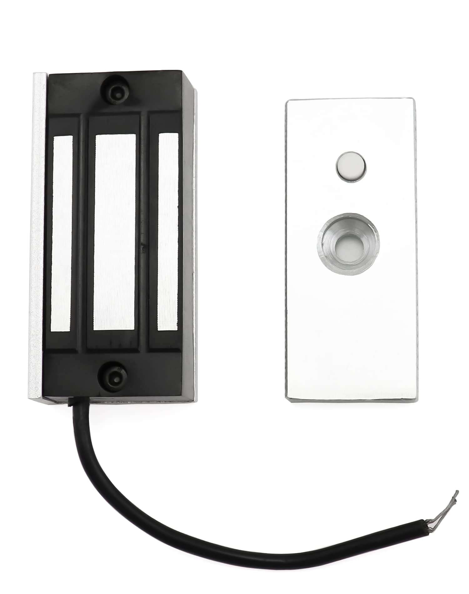 QWORK 60kg (130Lbs) Holding Force Electric Magnetic Lock - Fail-Safe NC Mode for Door Access Control System | Secure Office Doors, Cabinets & Smart Home Security Systems