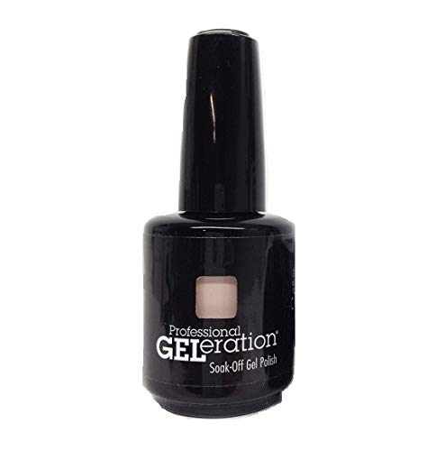 Jessica Geleration Gel Polish - Bare It All - 15mL / 0.5oz - Long-Lasting Nail Polish for Salon-Quality Manicures at Home, Perfect for DIY Nail Art & Special Occasions