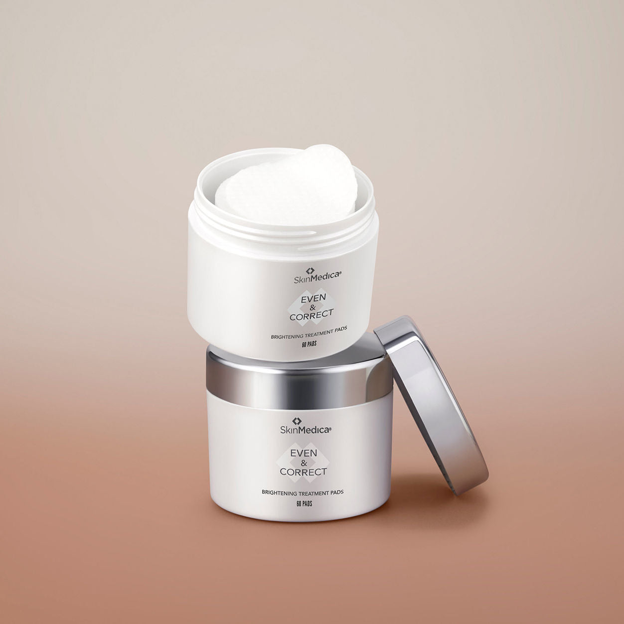 Even & Correct Brightening Treatment Pads - Exfoliating & Brightening Facial Pads for Dark Spots & Uneven Skin Tone | Perfect for Daily Skincare Routine & Glowing Complexion