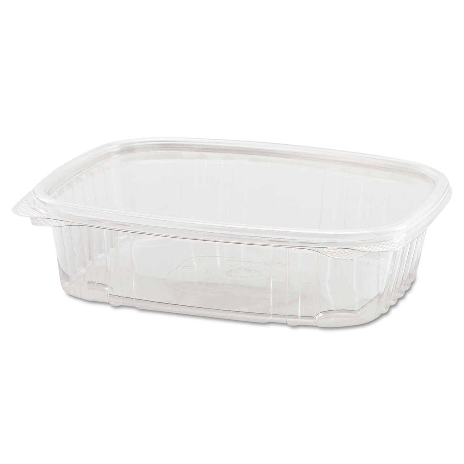 24 Oz Clear Hinged Deli Containers - Food Storage Containers with Lids, BPA Free Plastic Takeout Boxes for Restaurant, Meal Prep, Leftovers & Party Snacks