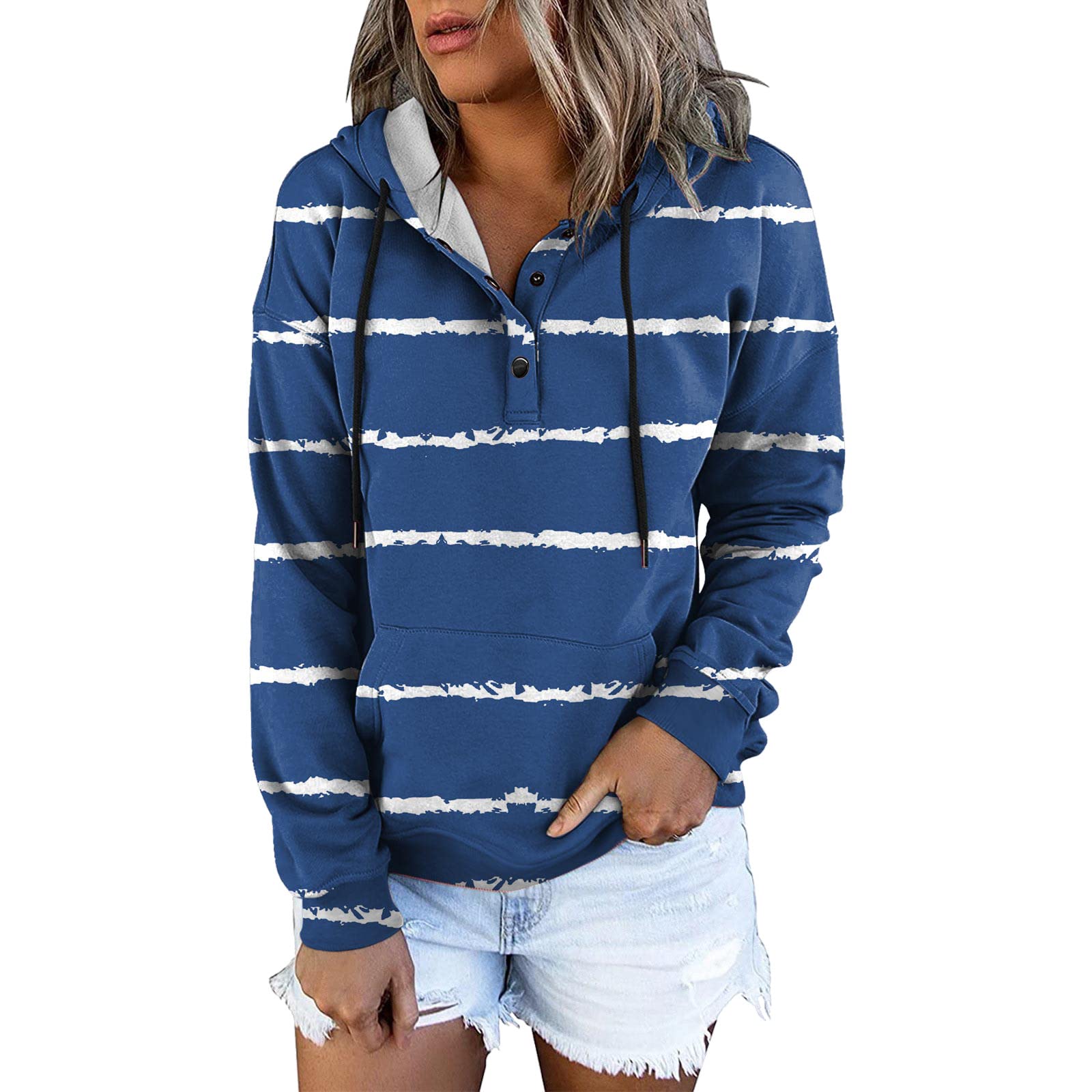 Vintage Oversized Sweatshirt for Women - Casual Long Sleeve French Print Pullover | Perfect for Lounge Wear, Coffee Dates & Fall Outfits