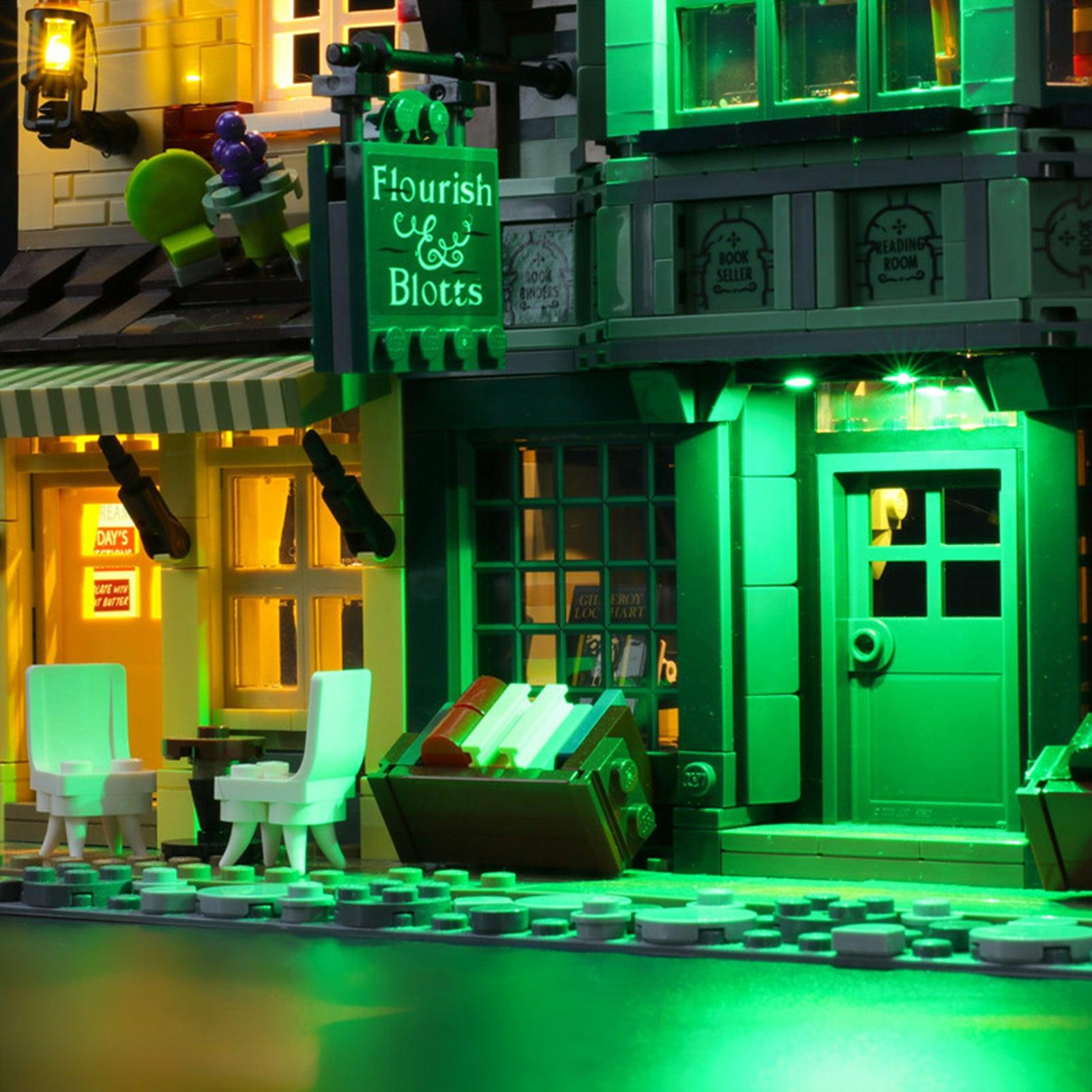 LEGO Harry Potter Diagon Alley 75978 Light Kit - LED Lighting Set for LEGO Building Blocks - Perfect for Home Display & Harry Potter Themed Room Decor