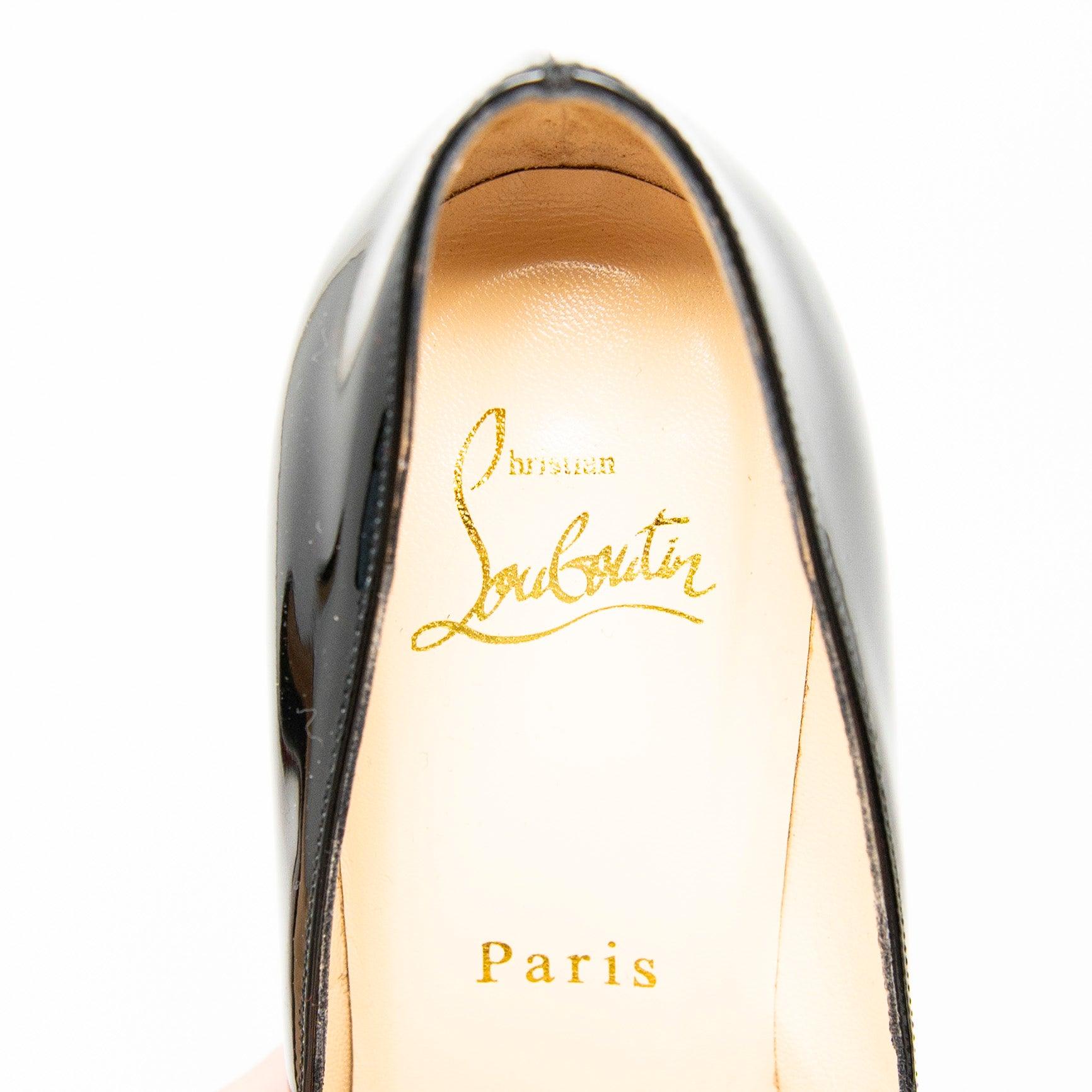 Christian Louboutin Black Pigalle Pumps Size 36 - Women's Classic Pointed Toe High Heels for Party, Wedding & Evening Wear