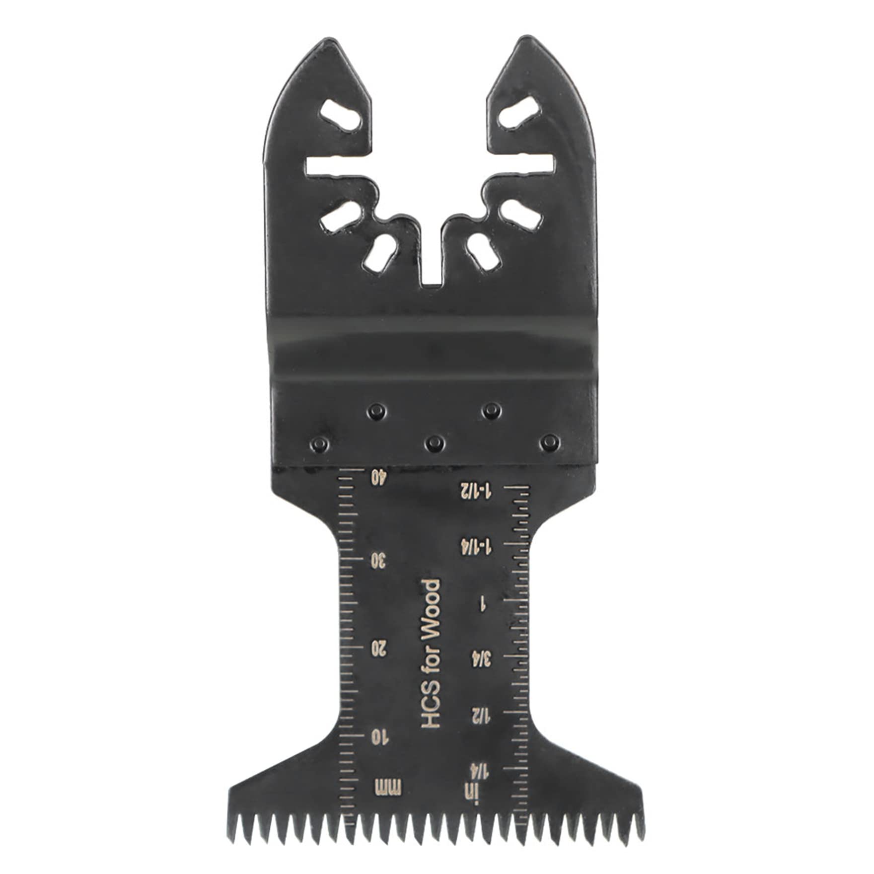 60PCS Oscillating Multi-Tool Blades - Wavy Serrated Design for Cutting Wood, Plastic & Soft Metal - Durable Replacement Blades for DIY Projects, Home Renovation & Construction Work