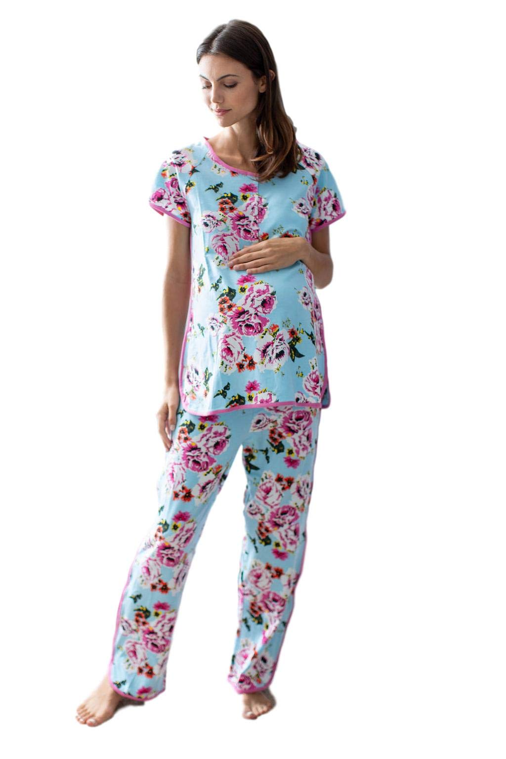 Matching Family Pajama Set - Mom, Big Sister/Brother & Baby Swaddle Blanket | Mommy & Me Pajamas (XLarge/5T, Isla Print) | Perfect for Family Photos, Christmas Matching Outfits & Cozy Nights