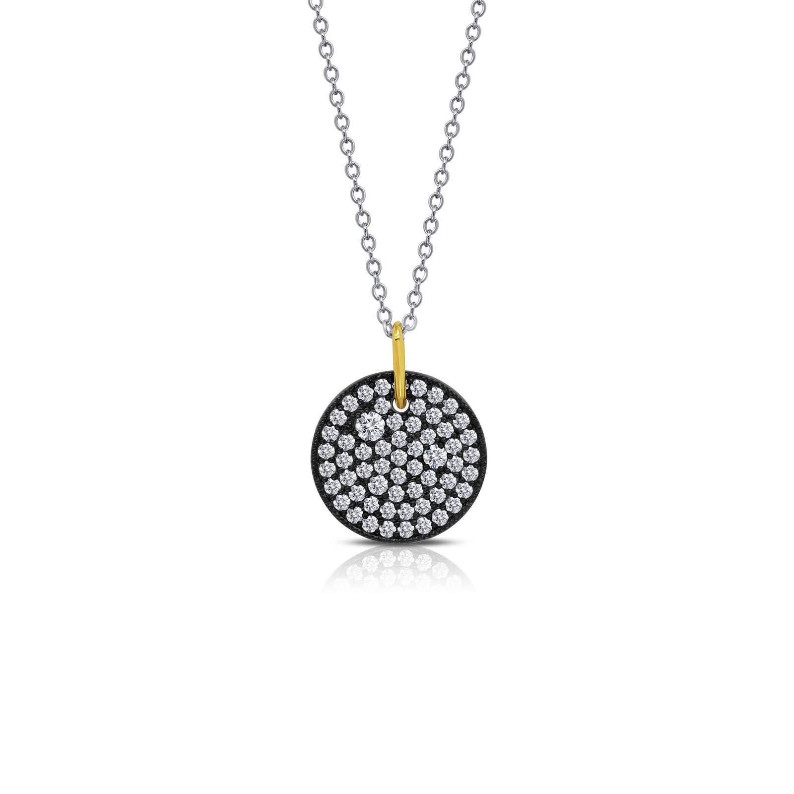 Elegant Disc Pendant Necklace for Women - Minimalist Stainless Steel Jewelry Gift for Her - Perfect for Everyday Wear, Date Nights & Special Occasions
