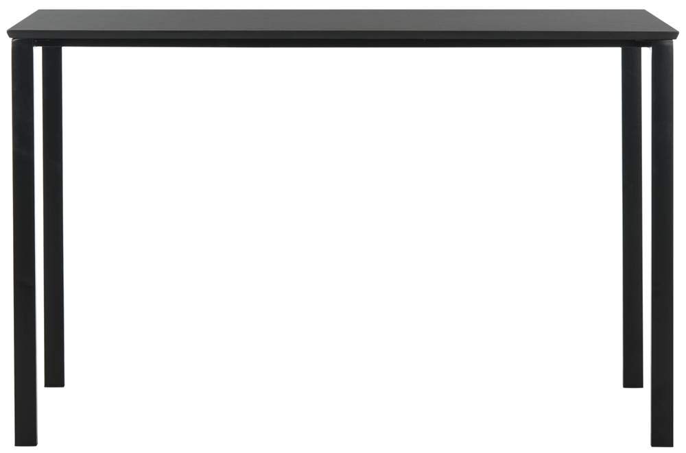 Safavieh Home Collection Dalit Black 47-inch Modern Writing Desk for Home Office, Study & Workspace - Stylish & Functional Workstation