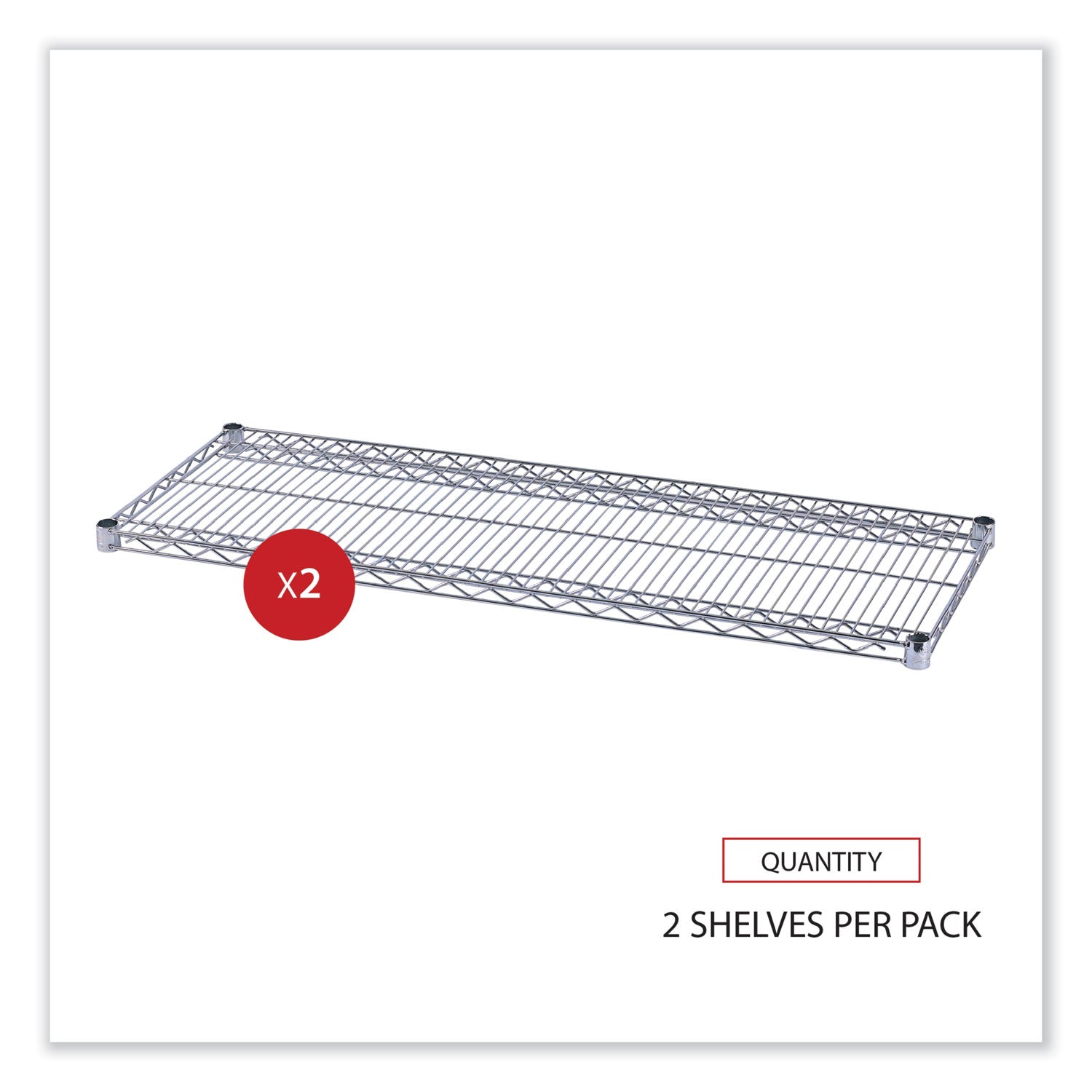 Alera® Industrial Wire Shelving Unit - 48