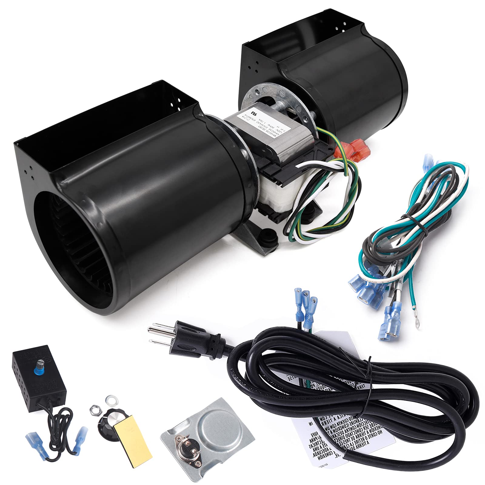 Hipoilk GFK-160A GFK-160 Fireplace Blower Fan Kit - Compatible with Heat & Glo, Heat N Glo, Heatilator, Quadra-Fire, GTI, Superior Fireplaces - Efficient Heating Solution for Home & Office