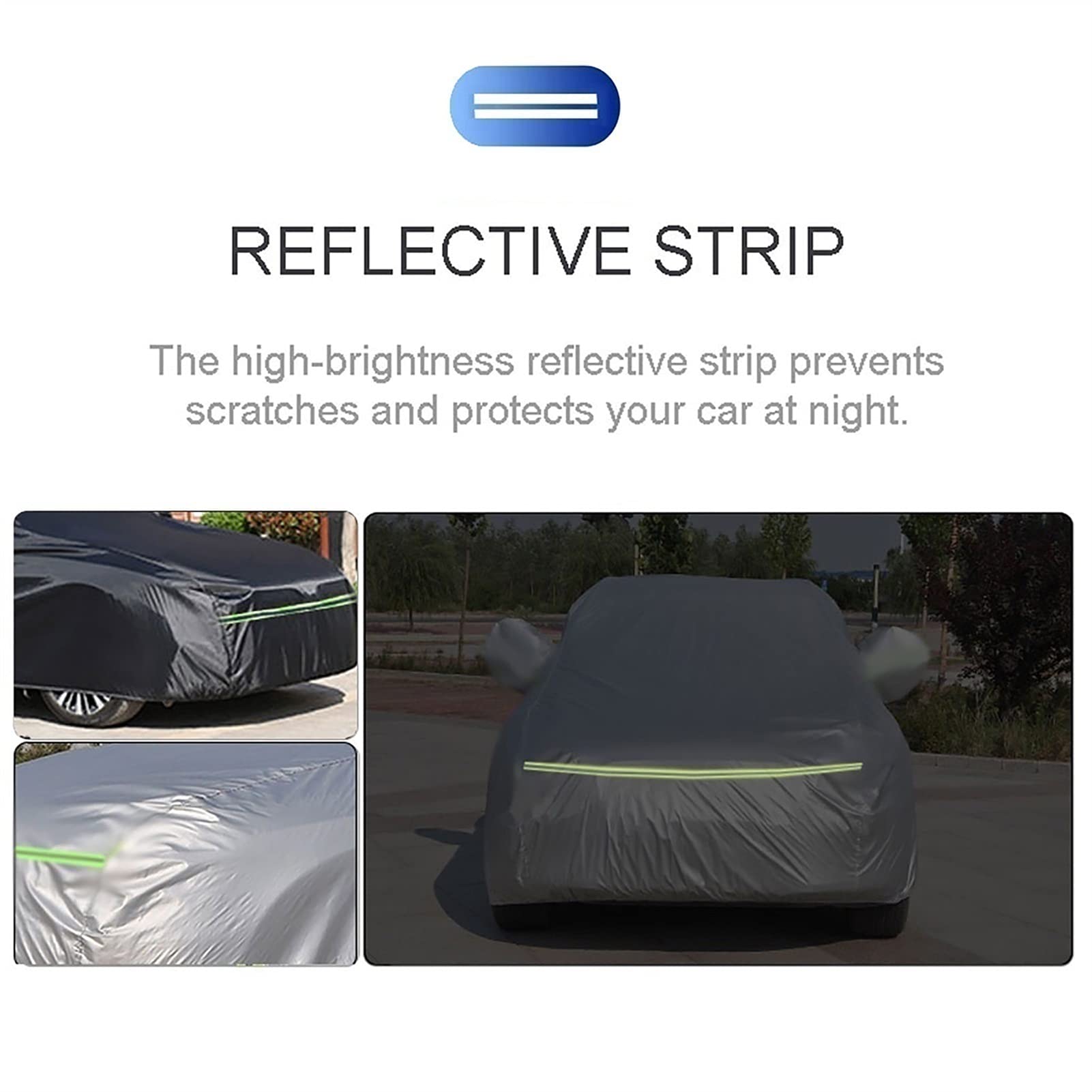 Waterproof Car Cover for BMW 4 Series 428 430 435 440 - Dustproof Windproof All-Weather Protection for Rain & Snow - Black Universal Fit - Protects Car Paint from Weather Damage (Perfect for Outdoor Parking & Long-Term Storage)